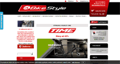 Desktop Screenshot of bikestyle.cz